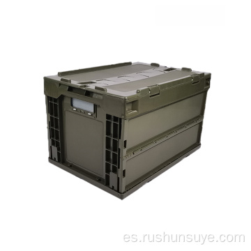 Caja plegable verde del ejército 50L